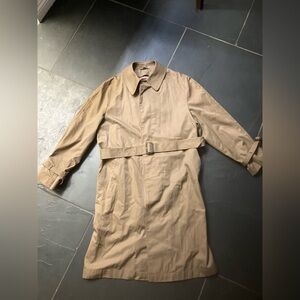 Men’s Size 44R Nordstrom Full Length Button Down Coat